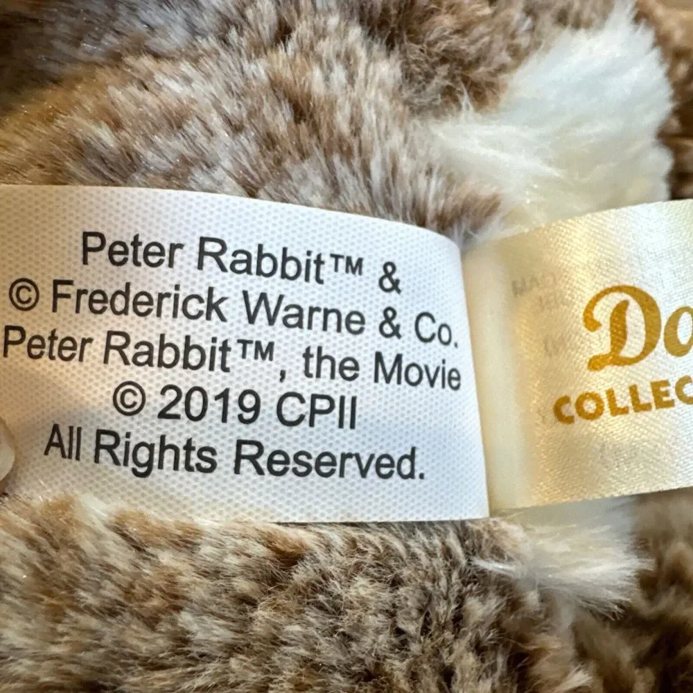 Dan Dee Peter Rabbit Plush Standing Porch Greeter Stuffed Animal Toy 25